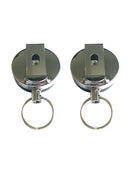 Anti Lost Outdoor Tool High Resilience Key Chain Alarm Key Ring Steel Wire Rope