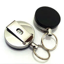 Anti Lost Outdoor Tool High Resilience Key Chain Alarm Key Ring Steel Wire Rope