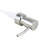 2x Stainless Steel Emulsion Bottle Nozzle Press Nozzle Press Pump Head Best