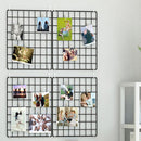 1*Multifunctionele Ijzer Metalen Rooster Decor Fotolijst Muur Art Practical Best