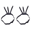 1Pair Mens Shirt Stays Garters Holder Non-slip Clamps Leg Suspenders