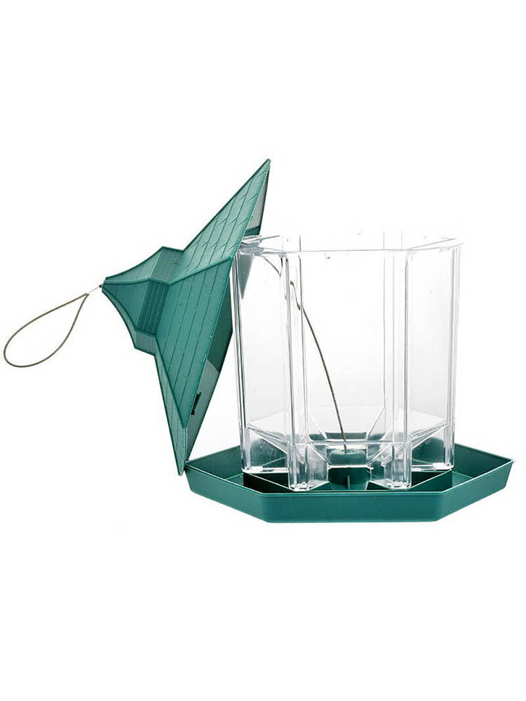 Outdoor Automatic Feeder Garden Bird Nest Wild Balcony Waterproof Hanging Feeder