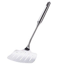 Stainless Steel Fried Fish Shovel with Long Wood Handle Kitchenware Cooking Tool