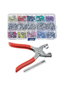 Metal Five-prong Buckle Snap Buttons Fasteners Sewing Accessories 100X