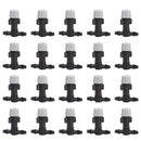 20Pcs Sprinkler Heads Nozzle + Tee joints for Misting Watering New Hot