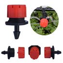 100pcs Micro Bubbler Drip Irrigation Adjustable Emitter Stake Water Drippers