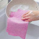 15pcs Kitchen Strong Non-Stick Oil Fiber Dish Towel Brush Bowl Cloth Rag