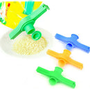 3pcs Bag Sealing Spout Fresh-keeping Sealing Clip Powder kit Nice Useful New