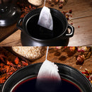 Assorted Sizes Non-woven Empty Bags Loose Teabag with Drawstring 200pcs