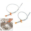 2Pcs Steel Wire Sewer Cleaning Tool 60cm for Home Family Durable Nice New Hot
