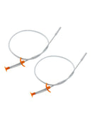 2Pcs Steel Wire Sewer Cleaning Tool 60cm for Home Family Durable Nice New Hot