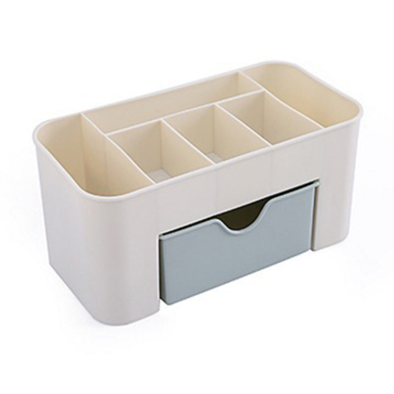Cosmetics Desk Organizer Makeup Home Office Desktop Sundry Storage Box 2x