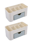 Cosmetics Desk Organizer Makeup Home Office Desktop Sundry Storage Box 2x