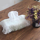 Embroidered Christmas Holiday Decor Polyester Fabric Tissue Box Cover Hot Best