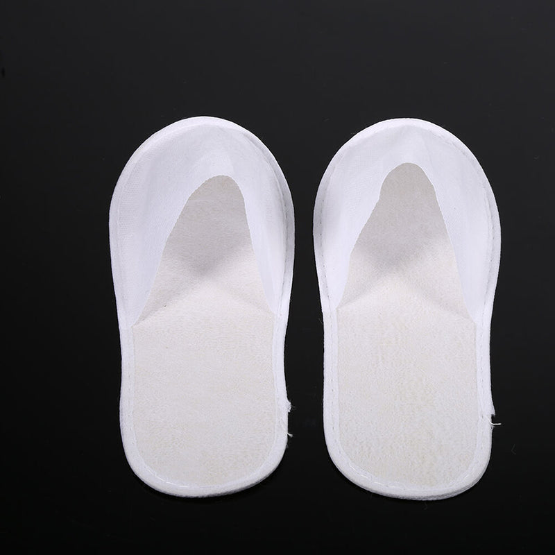 25 Pair Hotel Travel Spa Disposable Slippers Home Guest Slippers Unisex Portable