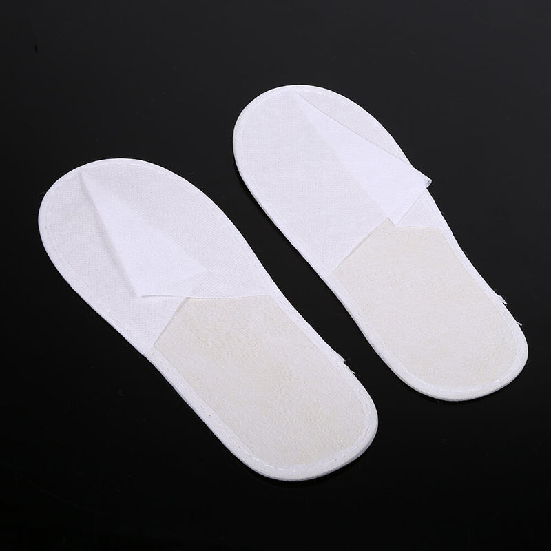 25 Pair Hotel Travel Spa Disposable Slippers Home Guest Slippers Unisex Portable