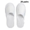White 25pair/lot Breathable Disposable Slippers SPA Slippers Hotel Slippers