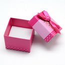 Jewelry Boxes,Multi Color Display Bowknot Box for Necklace Ring Earring  awdd