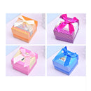Jewelry Boxes,Multi Color Display Bowknot Box for Necklace Ring Earring  awdd