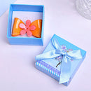 Jewelry Boxes,Multi Color Display Bowknot Box for Necklace Ring Earring  awdd