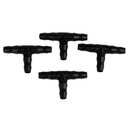 100Pcs useful Sprinkler Irrigation 4/7mm Tee Pipe Barb Hose Supplies Drip System