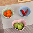 12PC Wheat Straw Small Plates Snack Dish Seasoning Sauce Eco-friendly Plate New