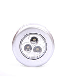 LED Closet Lights Under Cabinet Wireless Puck Touch Sensor Night Light Remote *4
