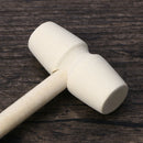 10pcs Mini Wooden Mallet Wood Hammer for Leather Craft Carving Stamping K i d