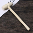 10pcs Mini Wooden Mallet Wood Hammer for Leather Craft Carving Stamping K i d