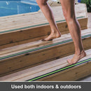 5cm Night Glow-in-The-Dark Floor Label Sandpaper Stickers for Indoor Outdoor
