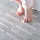 Bathroom Rubber PEVA Anti-Slip Strip 2cm*38cm Anti-Slip Tape White