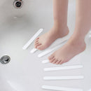 Bathroom Rubber PEVA Anti-Slip Strip 2cm*38cm Anti-Slip Tape White