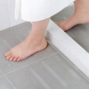 Bathroom Rubber PEVA Anti-Slip Strip 2cm*38cm Anti-Slip Tape White