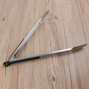 New Tongs Stainless Steel Grilling BBQ Kitchen Clip Lock Tong Cutlery H o t