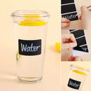 300pcs/set Waterproof Label Stickers Blackboard Label Marker Pen Bottle Tag Home