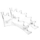 6 Rows Pencil Display Rack Eyeshadow Organizer Holder Stand Brush Rack