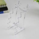 6 Rows Pencil Display Rack Eyeshadow Organizer Holder Stand Brush Rack
