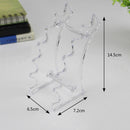 Makeup Brush Eyeshadow Pencil Pen Clear Acrylic Display Stand Holder * 2