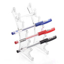 Makeup Brush Eyeshadow Pencil Pen Clear Acrylic Display Stand Holder * 2