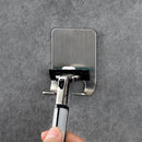 Power Cord Storage Rack Plug Hook Stainless Steel Socket Hook Manual Razor Shelf