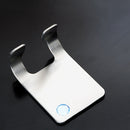 Power Cord Storage Rack Plug Hook Stainless Steel Socket Hook Manual Razor Shelf