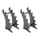 Makeup Brush Eyeshadow Pencil Pen Clear Acrylic Display Stand 6Rooms Hold Hot 2x