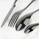 4 Pcs/Set Stainless Steel Fork Spoon Chopstick Outdoor Camping Cutlery Tableware