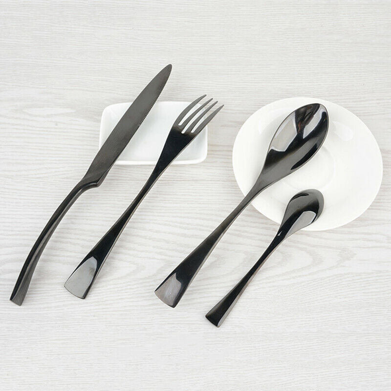 Stainless Steel Cutlery Set 4 Pcs (1 table spoon,tea spoon,fork,dessert spoon)