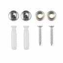 Bathroom Stainless Steel Round Toilet Paper Roll Holder Hand Towel Rail Rack * 1