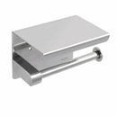 Bathroom Stainless Steel Round Toilet Paper Roll Holder Hand Towel Rail Rack * 1