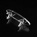 Makeup Brush Eyeshadow Pencil Pen Clear Acrylic Display Stand 1 Room Holder * 2