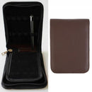 Fountain Pen Roller PU Leather Pouch Pen Case Holder Storage Bag for 12 Pe ns