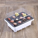 10 Pack Seed Starter Tray Seed Starting Boxes 12 Cells Pots Case Gardening Tools