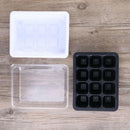 10x Seed Starter Propagation Tray 12 Cell Seedling Plant Clone Greenhouse Dome